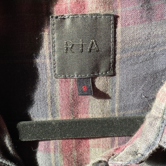 RTA Industrial Linen Button Rown Shirt - Picture 2 of 8